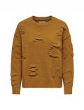 Pullover manica lunga Only - zucca - 2