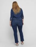 Giubbino in jeans Carmakoma - medium blue denim - 4