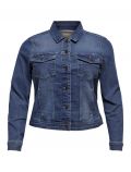 Giubbino in jeans Carmakoma - medium blue denim - 5