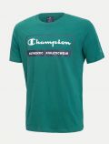 T-shirt manica corta sportiva Champion - verde - 0