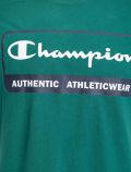 T-shirt manica corta sportiva Champion - verde - 1