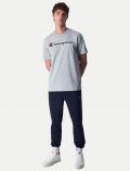 T-shirt manica corta sportiva Champion - grigio chiaro - 1