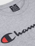 T-shirt manica corta sportiva Champion - grigio chiaro - 2