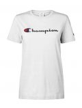 T-shirt manica corta sportiva Champion - bianco - 3