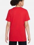 T-shirt manica corta sportiva Nike - rosso - 3