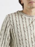 Maglia manica lunga Over-d - beige - 1