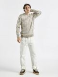 Maglia manica lunga Over-d - beige - 2