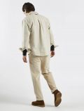 Camicia manica lunga casual Sseinse - beige - 5