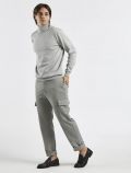 Pantalone casual Sseinse - grigio - 4