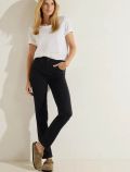 Pantalone jeans curvy Cecil - black - 1