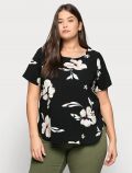 Maglia manica corta over Carmakoma - black - 0