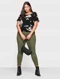 Maglia manica corta over Carmakoma - black - 3