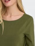 Maglia manica lunga curvy Carmakoma - winter moss - 1