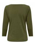 Maglia manica lunga curvy Carmakoma - winter moss - 2