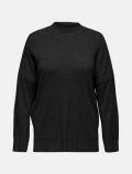 Maglia manica lunga curvy Carmakoma - black - 0