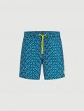 Boxer mare Guess - verde acqua - 0