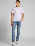 T-shirt manica corta Lee - white - 3