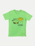 T-shirt manica corta sportiva Melby - verde - 0