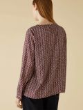Camicia manica lunga Emme - bordeaux - 3