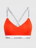 Reggiseno Calvin Klein - corallo - 4