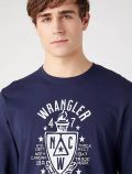 T-shirt manica lunga Wrangler - navy - 1