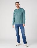 Polo manica lunga Wrangler - green - 2