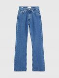 Pantalone jeans Calvin Klein - blu medio - 4