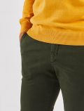 Pantalone casual B Settecento - verde militare - 1