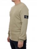 Maglia manica lunga casual Calvin Klein - beige - 1