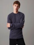 T-shirt manica lunga Calvin Klein - blu scuro - 0