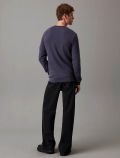 T-shirt manica lunga Calvin Klein - blu scuro - 3
