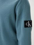 Maglia manica lunga casual Calvin Klein - petrolio - 1