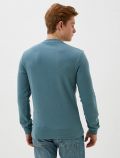 Maglia manica lunga casual Calvin Klein - petrolio - 6
