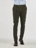 Pantalone casual Teleria Zed - militare - 0