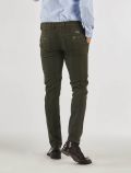 Pantalone casual Teleria Zed - militare - 3