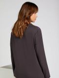 Maglia manica lunga curvy Luisa Viola - moro - 2