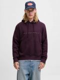 Maglia in felpa cappuccio Jack & Jones - melanzana - 0