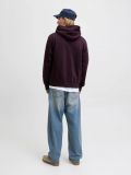 Maglia in felpa cappuccio Jack & Jones - melanzana - 5