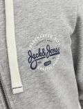 Maglia in felpa aperta Jack & Jones - grey melange - 1