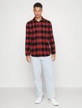 Camicia manica lunga flanella Jack & Jones - red - 1