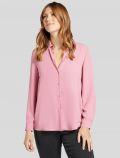 Camicia manica lunga curvy Luisa Viola - rosa scuro - 0
