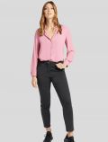 Camicia manica lunga curvy Luisa Viola - rosa scuro - 2