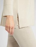 Maglia manica lunga curvy Luisa Viola - beige - 1