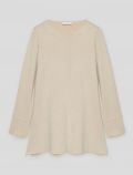 Maglia manica lunga curvy Luisa Viola - beige - 4