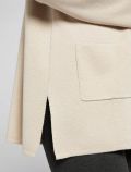 Maglia manica lunga curvy Luisa Viola - beige - 1