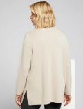Maglia manica lunga curvy Luisa Viola - beige - 3