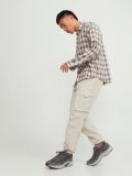 Pantalone casual Jack & Jones - beige - 4