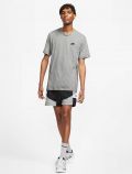 T-shirt manica corta sportiva Nike - grigio chiaro - 2