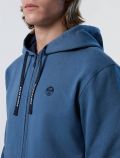 Maglia in felpa aperta North Sails - azzurro - 2