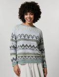 Maglia manica lunga curvy Persona - verde - 0